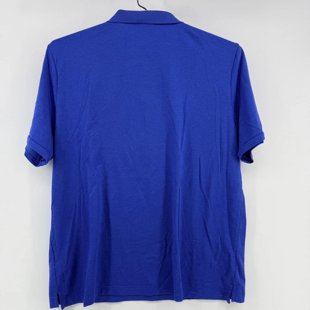 Jordan Florida Gators Dri-FIT Short Sleeve Polo Shirt Jumpman Logo Mens XL Blue